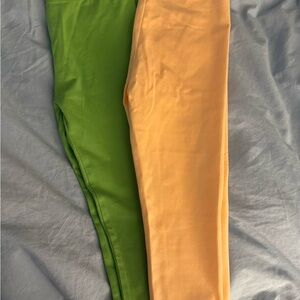 Tea Collection Peach pair and green pair